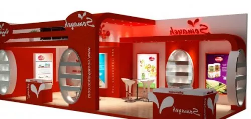 Exhibition Stand Interior Scene 3d model Exhibition Stand Interior Scene 3d model