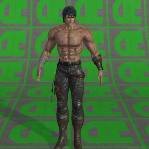 Kenshiro 3d model Kenshiro 3d model