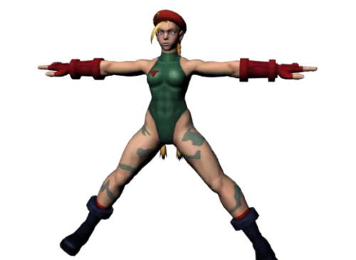 Cammy Ssfiv 3d model Cammy Ssfiv 3d model