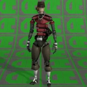 Robot Scout 3d model