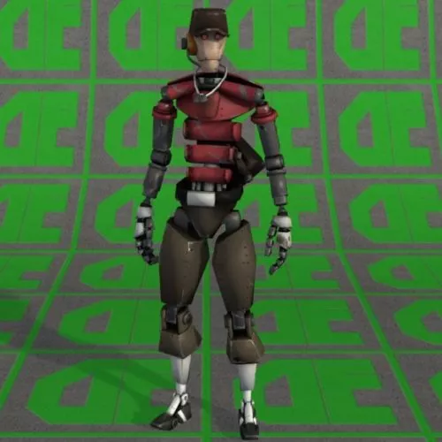 Robot Scout 3d model Robot Scout 3d model