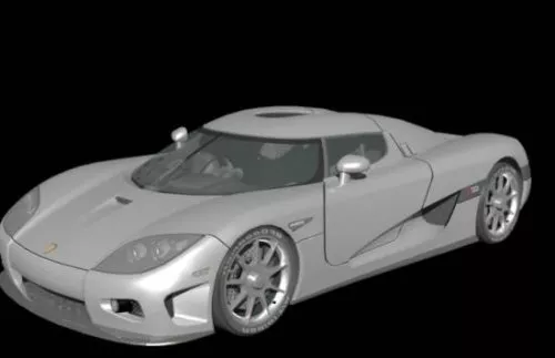 Koenigsegg Super Car 3d model Koenigsegg Super Car 3d model
