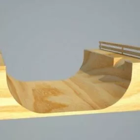 Skate Ramp 3d model