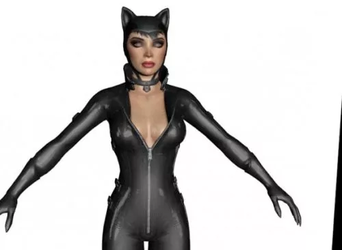 Catwoman 3d model Catwoman 3d model