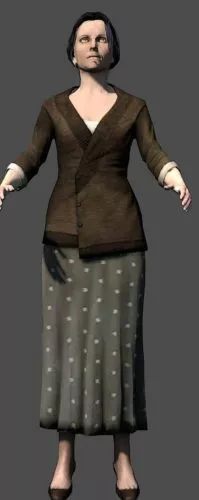 Lillian Shepherd 3d model Lillian Shepherd 3d model