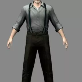 Vittore Morini 2 3d model