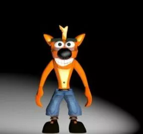 Crash Bandicoot 3d model
