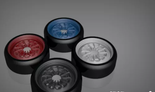Collection Wheel 3d model Collection Wheel 3d model