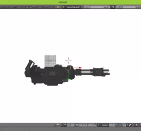 Bo2 Death Machine (world Model) 3d model