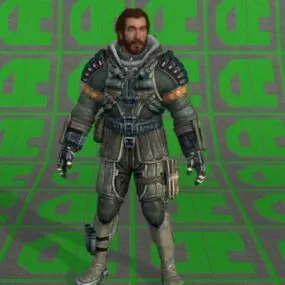 Jim Peyton 3d model