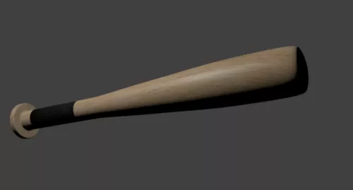 Brown Bat Flying 3d model