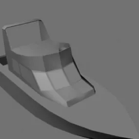 Boat Lowpoly 3d model