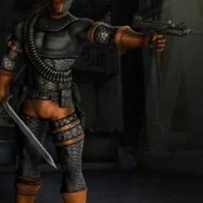 Deathstroke 3d model