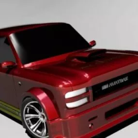 Zastava Mm Prototype (modified Car) 3d model