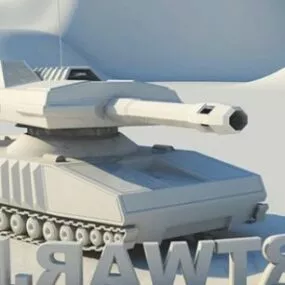 Modern M1 Tank 3d model