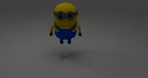 Minion 3d model Minion 3d model