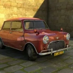 Mini Cooper Car 3d model