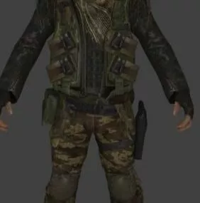 Michael Psycho Sykes 3d model