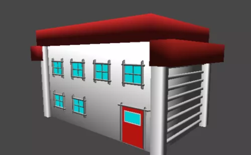 Wooden Pallet Stack 3d model