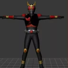 Kamen Rider Kuuga 3d model