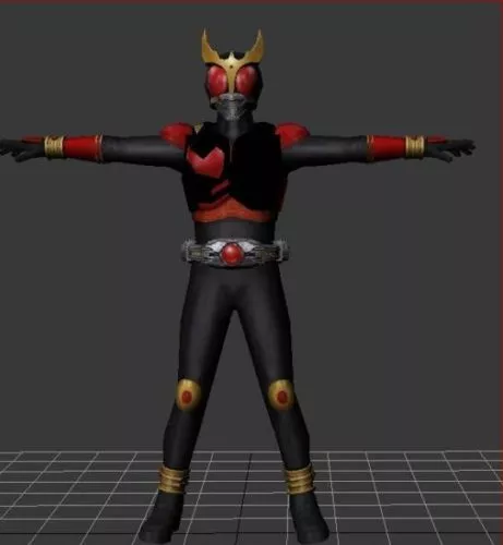 Kamen Rider Kuuga 3d model Kamen Rider Kuuga 3d model