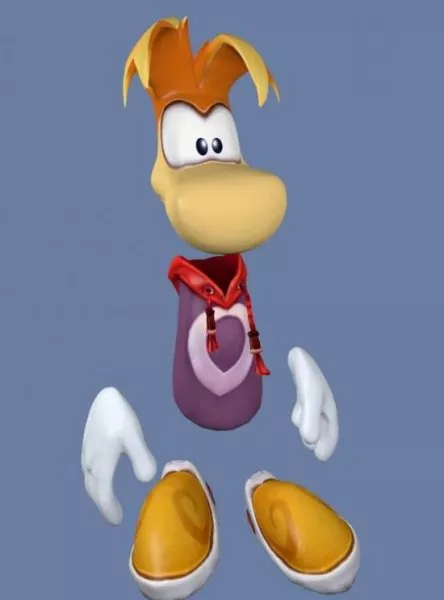 Rayman Character 3d model Rayman Character 3d model