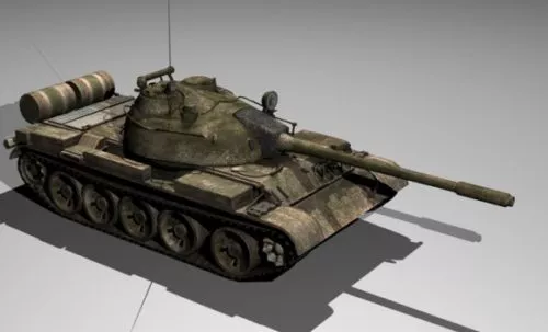 T-55 3d model T-55 3d model