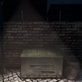Scene Junk Box 3d model
