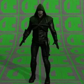 Green Arrow 3d model