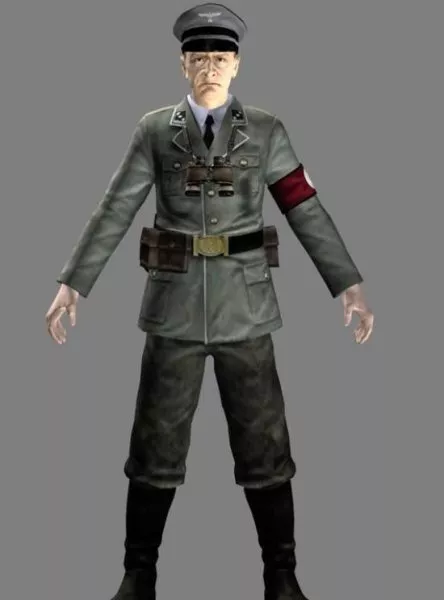 Wehrmacht Officer Character 3d model Wehrmacht Officer Character 3d model