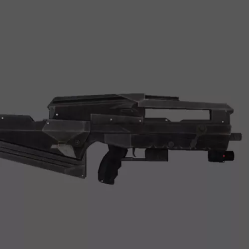 SWAT Rifle Gun 3d model SWAT Rifle Gun 3d model