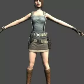 Jill Valentine 3d model
