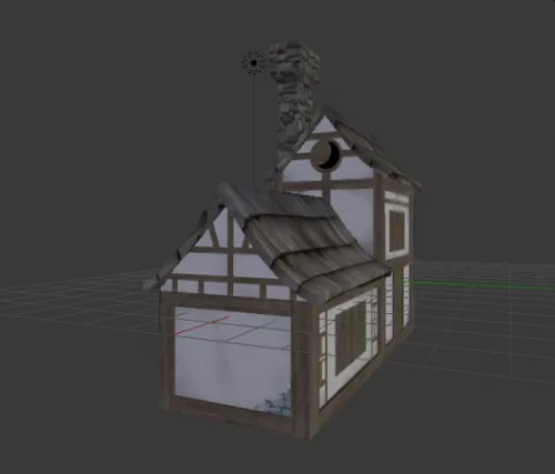 Medieval Home 3d model Medieval Home 3d model