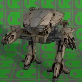 Ed-209 Robocop 3d model