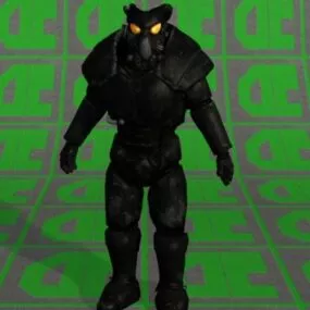 Enclave Advanced Power Armor 3d model