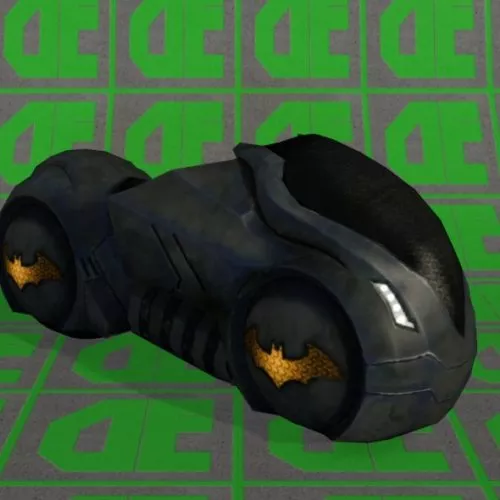 Batman Motorcycle 3d model Batman Motorcycle 3d model