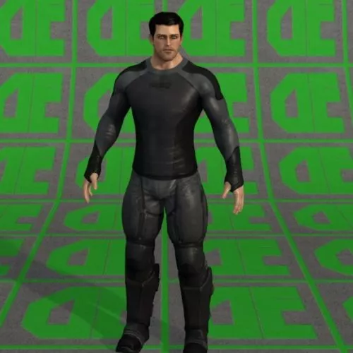 Bruce Wayne 3d model Bruce Wayne 3d model