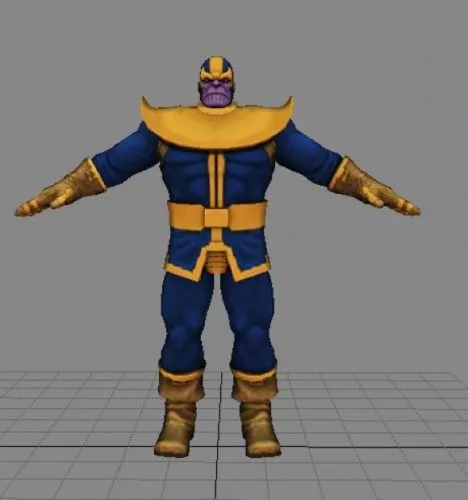 Thanos 3d model Thanos 3d model