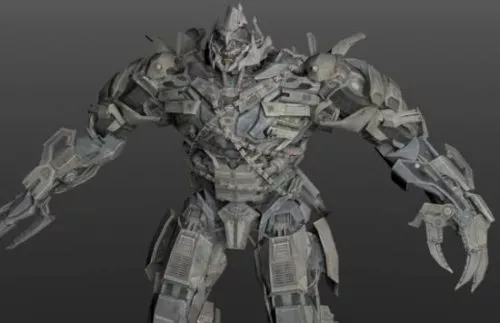 Megatron 3d model Megatron 3d model