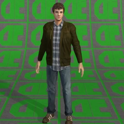 Rory Man Character 3d model Rory Man Character 3d model