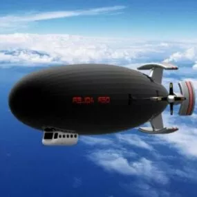 Airship 3d model