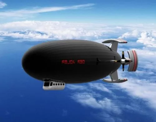 Airship 3d model Airship 3d model
