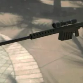 Barrett M82 3d model