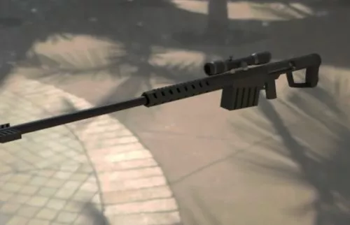 Barrett M82 3d model Barrett M82 3d model