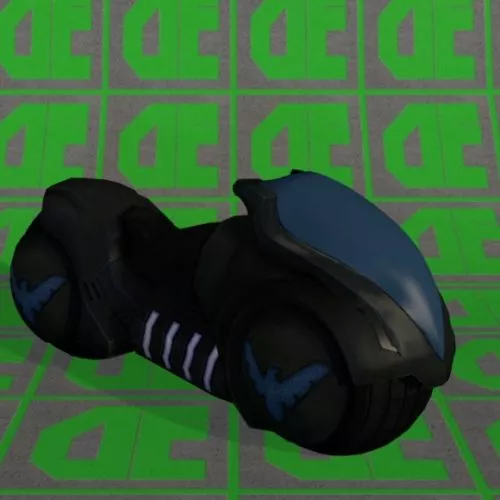 Nightwing Cycle 3d model Nightwing Cycle 3d model