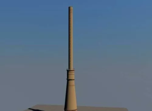 Chimney 3d model Chimney 3d model