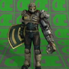 Gauntlet 3d model