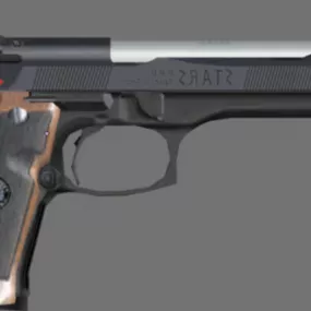 Samurai Edge 3d model