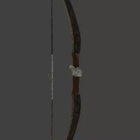 Bow Re-curve Weapon 3d model