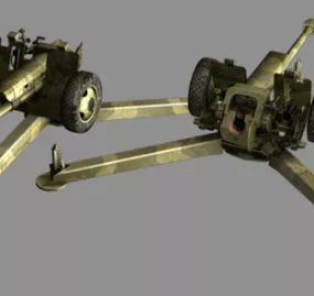 D30 Weapon 3d model